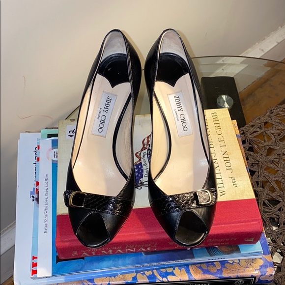 Jimmy Choo Shoes - Jimmy Choo Peep Toe Pump